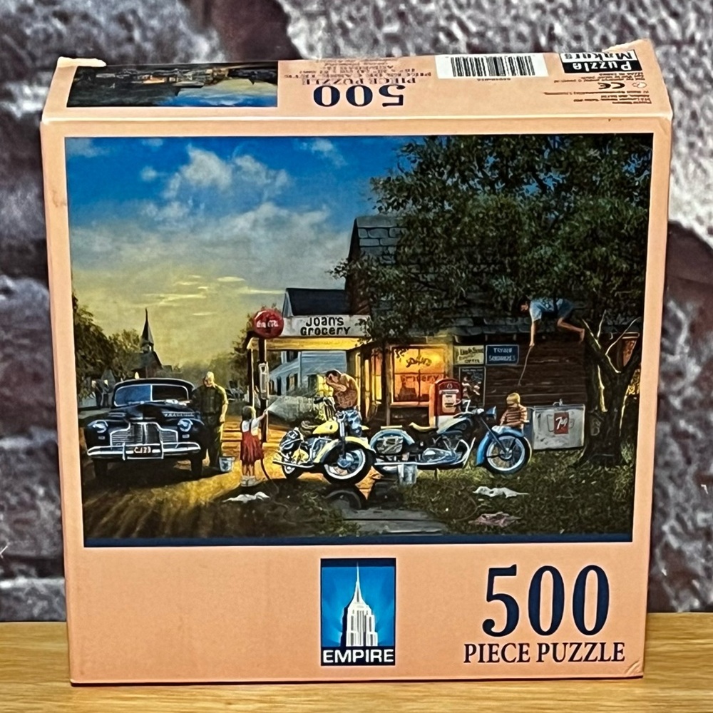 Empire Puzzle Makers "Spring Cleaning" Old Time 500 PC Jigsaw Puzzle